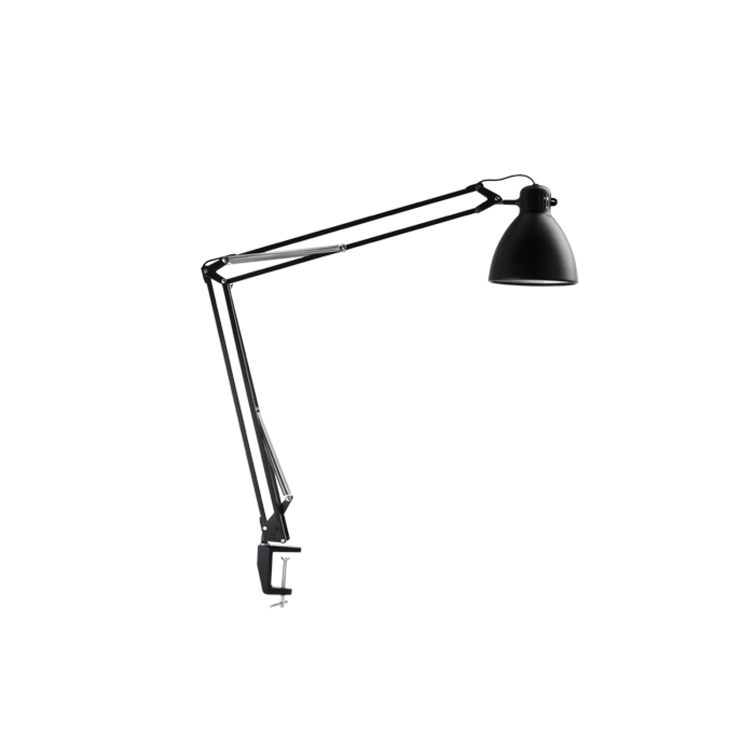 Horzel Sterkte reptielen Luxo L-1 LED task light with edge clamp, Black Luxo-Lighting.com